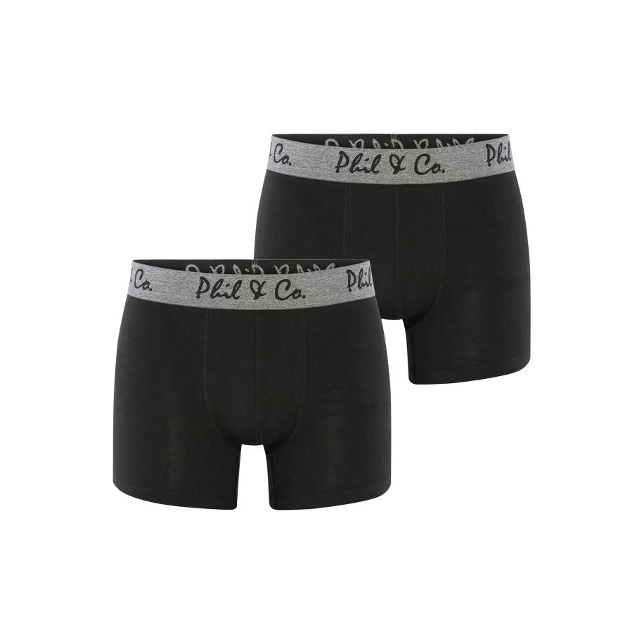 Phil & Co. Berlin Phil & Co. Berlin Boxershorts Retro zwart -