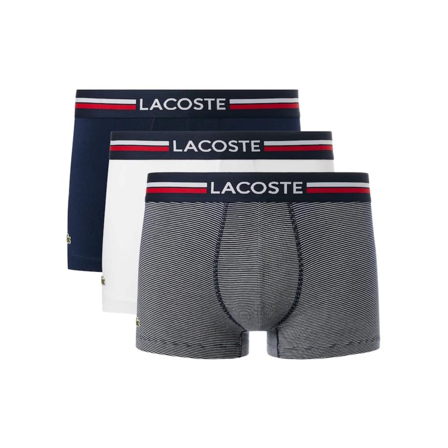 Lacoste LACOSTE Boxershorts navy / grijs / wit -
