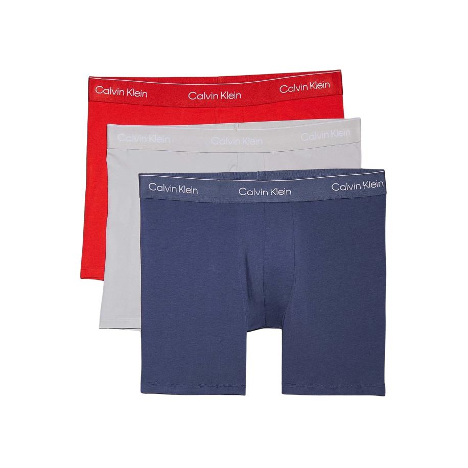 Calvin Klein 3 Pack Boxer Briefs Multicolor