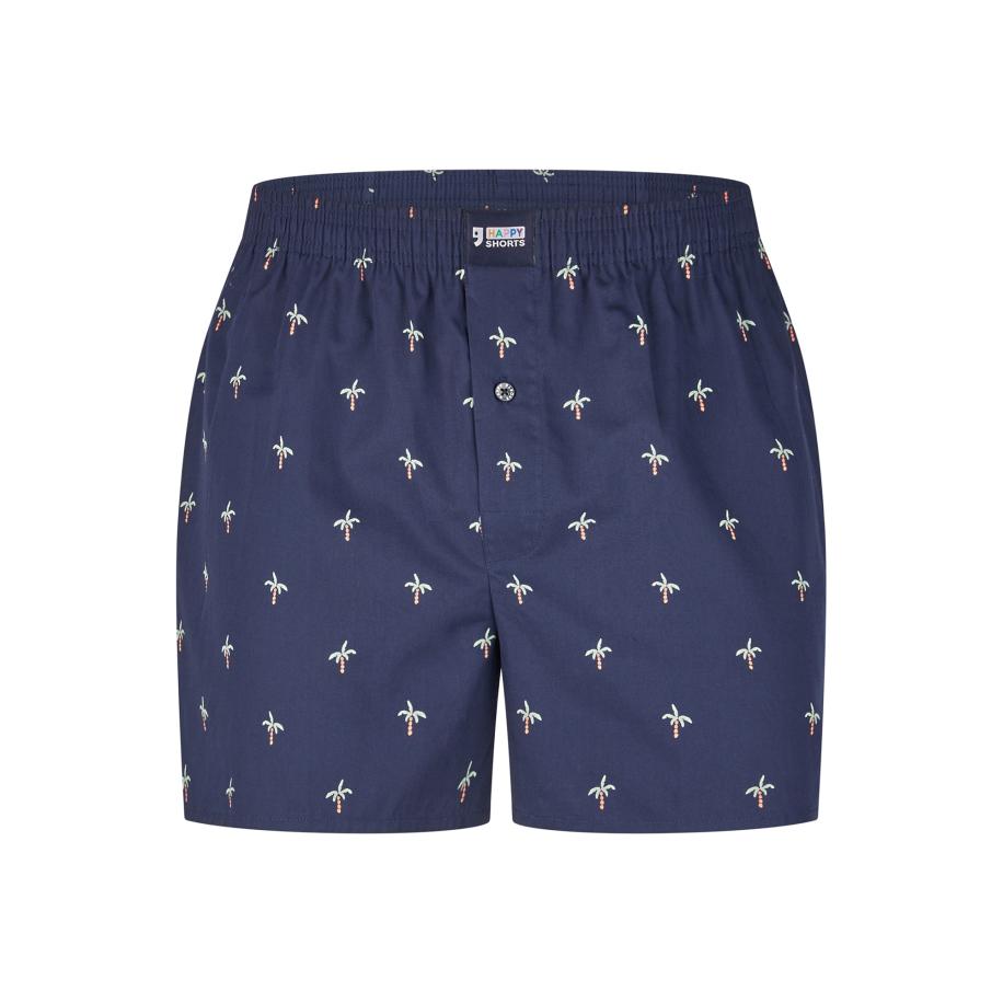 Happy Shorts Happy Shorts Boxershorts Motives donkerblauw / wit -