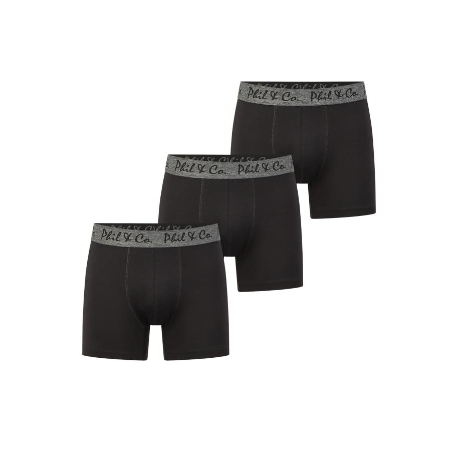 Phil & Co. Berlin Phil & Co. Berlin Boxershorts Jersey Core zwart -
