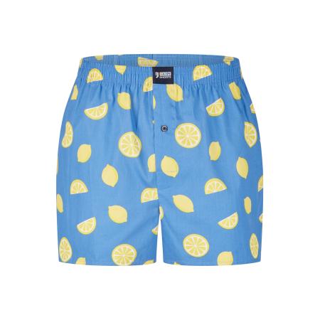 Happy Shorts Happy Shorts Boxershorts Motives blauw / citroen