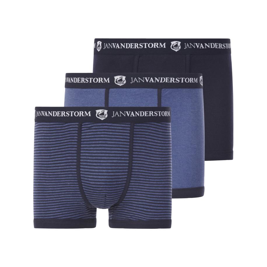 jan vanderstorm Jan Vanderstorm Boxershorts Jasiel blauw -