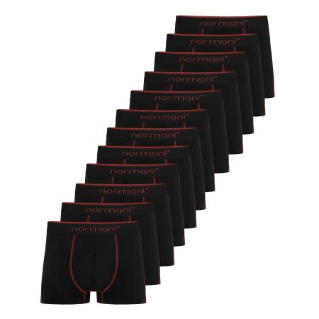 normani Boxershorts rood / zwart