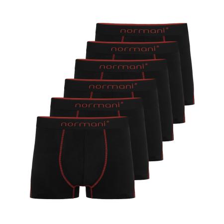 normani Boxershorts rood / zwart