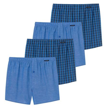 Schiesser SCHIESSER Boxershorts blauw / zwart