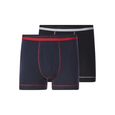 Jan Vanderstorm Boxershorts donkerblauw, Veelkleurig