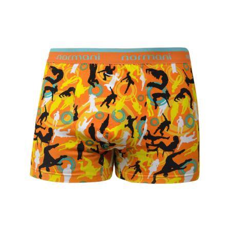 normani normani Boxershorts gemengde kleuren / oranje