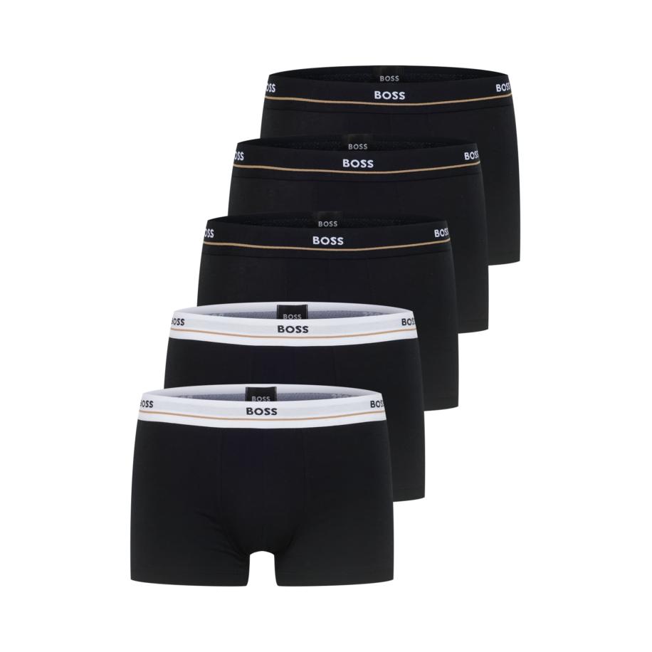 Hugo Boss BOSS Boxershorts Essential zwart / wit -