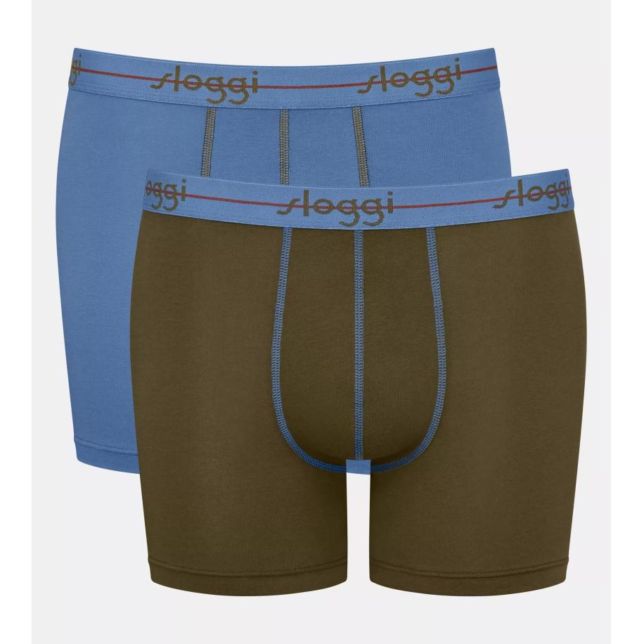Sloggi SLOGGI Boxershorts blauw / groen -