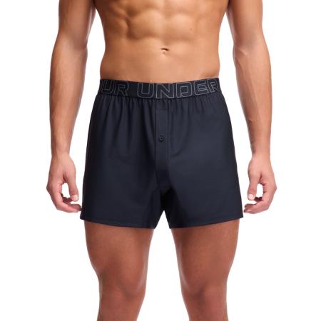 Under Armour Performance Tech Mesh Herenboxer 15 cm - Set van 3 Zwart / Zwart / Zwart S