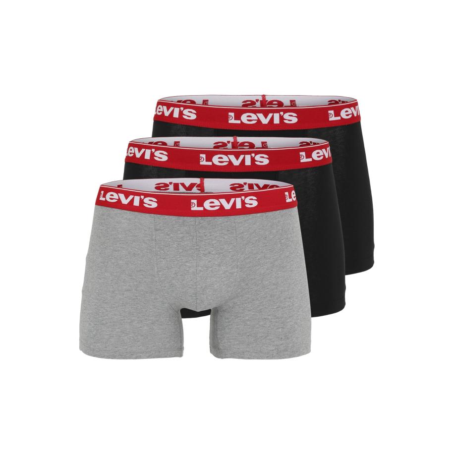 Levi's LEVIS ® Boxershorts grijs gemêleerd / rood / zwart / offwhite -