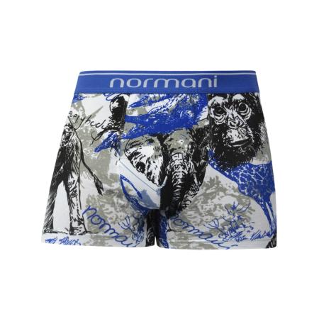 normani normani Boxershorts blauw / grijs / zwart / offwhite