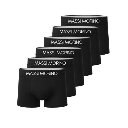 Massi Morino Massi Morino Boxershorts zwart / wit