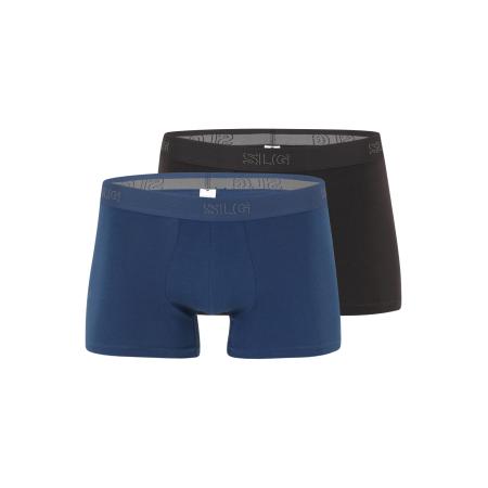 Sloggi SLOGGI Boxershorts donkerblauw / grijs / zwart
