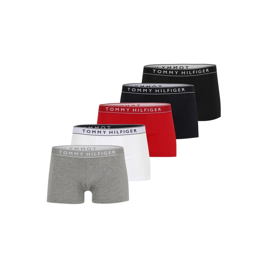 Tommy Hilfiger Underwear Tommy Hilfiger Underwear Boxershorts grijs gemêleerd / rood / zwart / wit -