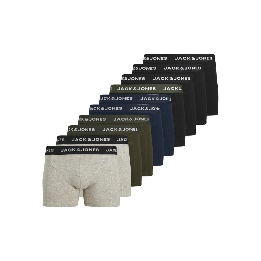 Jack & Jones JACK & JONES Boxershorts navy / lichtgrijs / donkergroen / zwart -