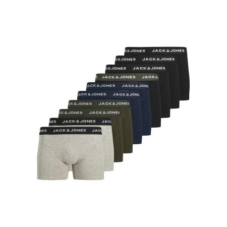 Jack & Jones JACK & JONES Boxershorts navy / lichtgrijs / donkergroen / zwart