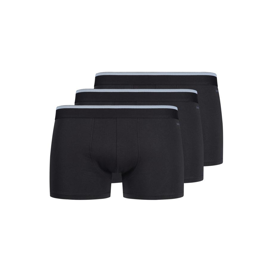 Skiny Skiny Boxershorts zwart / wit -