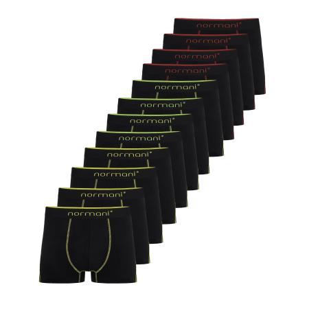 normani Boxershorts geel / rood / zwart
