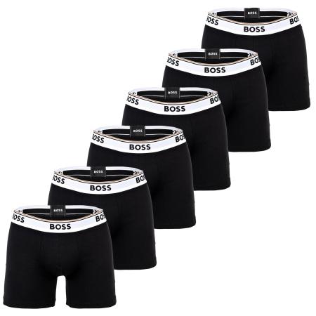 Hugo Boss BOSS Boxershorts zwart / wit