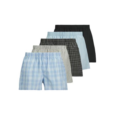 Jack & Jones JACK & JONES Boxershorts JACMilano lichtblauw / grijs / zwart / wit
