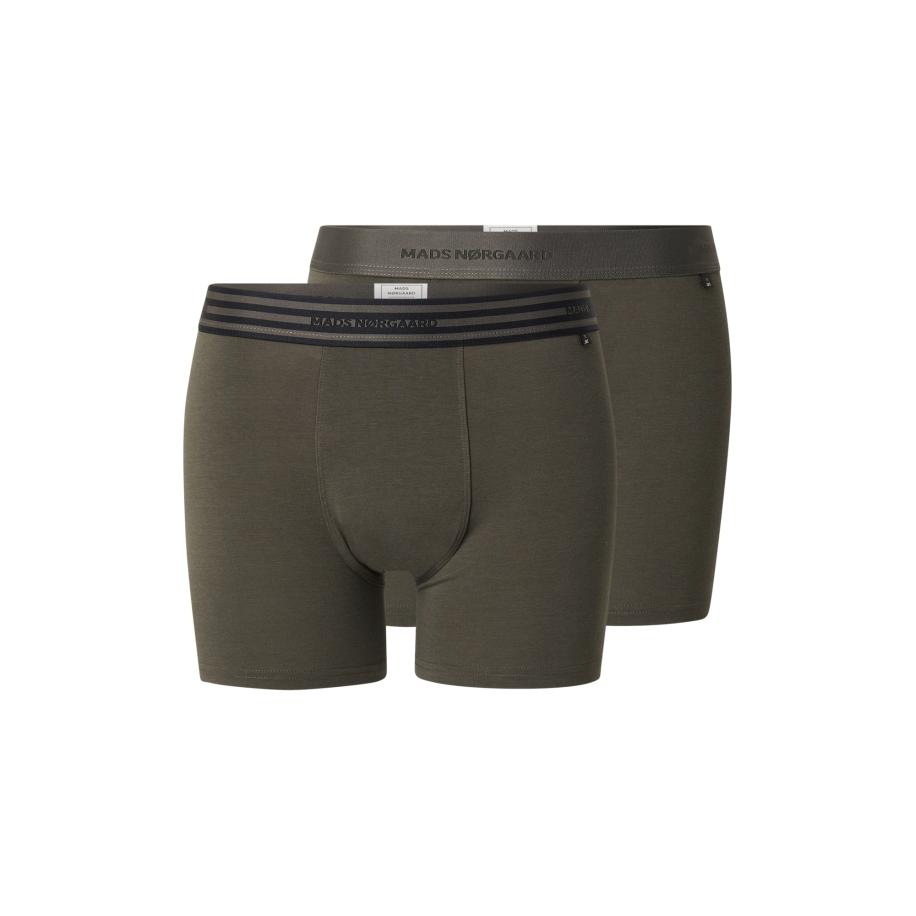 MADS NORGAARD COPENHAGEN MADS NORGAARD COPENHAGEN Boxershorts Mads Nørgaard x JBS of Denmark kaki / zwart -