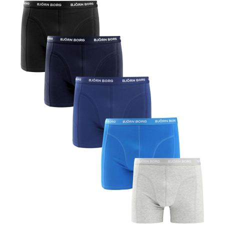 Bjorn Borg Boxers Cotton Stretch 5-Pack Blauw grijs
