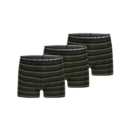 normani normani Sportondergoed grijs gemêleerd / olijfgroen / zwart / wit