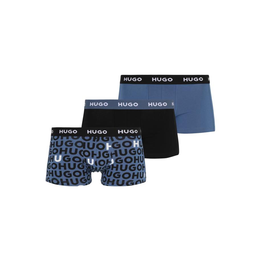 Hugo Boss HUGO Boxershorts saffier / zwart / wit -