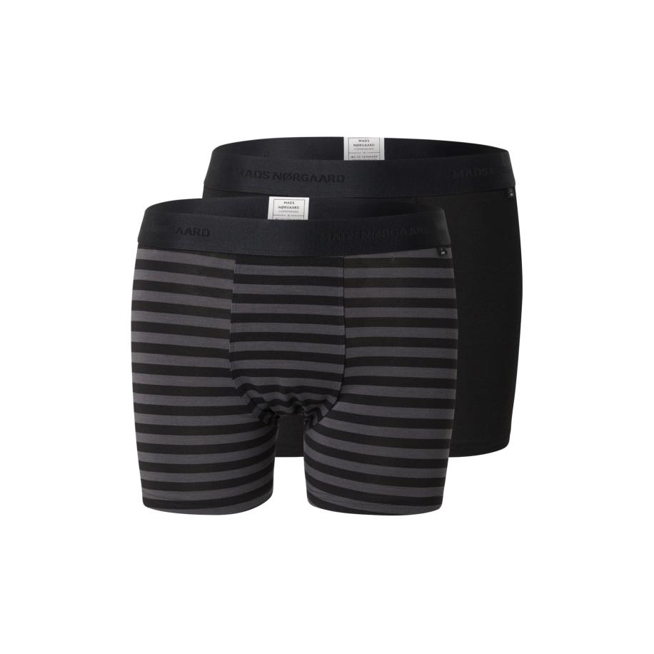 MADS NORGAARD COPENHAGEN MADS NORGAARD COPENHAGEN Boxershorts Mads Nørgaard x JBS of Denmark donkergrijs / zwart -