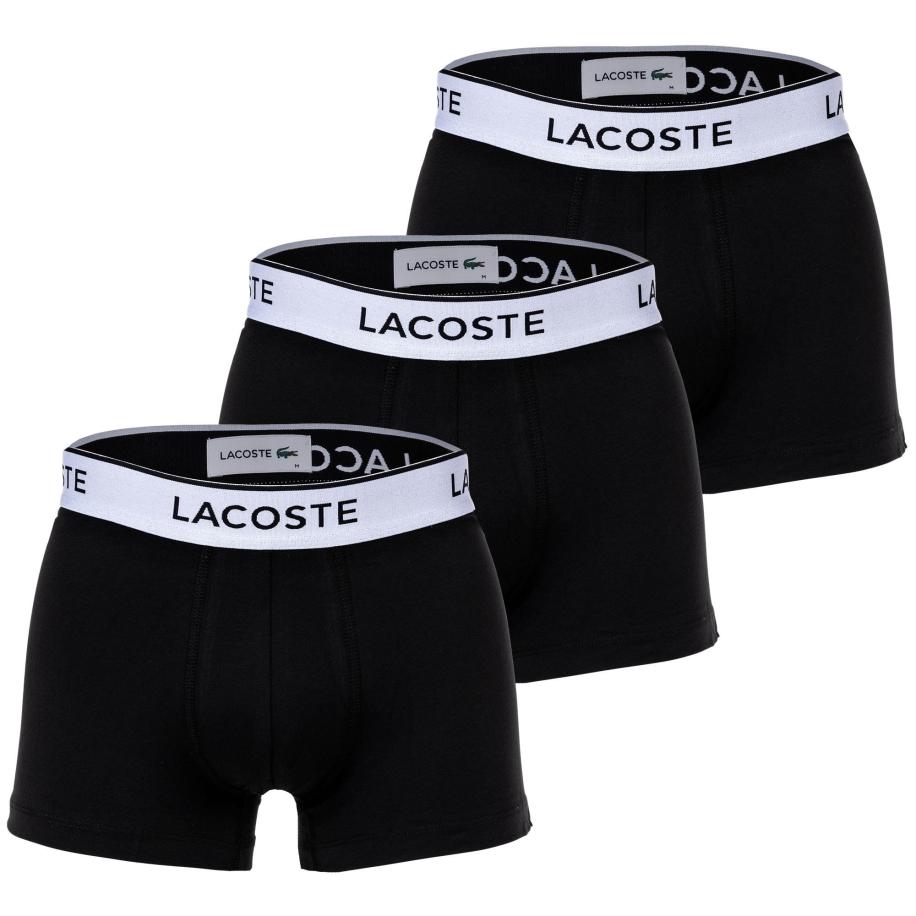 Lacoste LACOSTE Boxershorts zwart / wit -