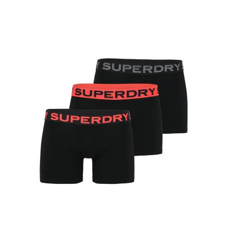 Superdry Superdry Boxershorts donkergrijs / kreeft / zwart