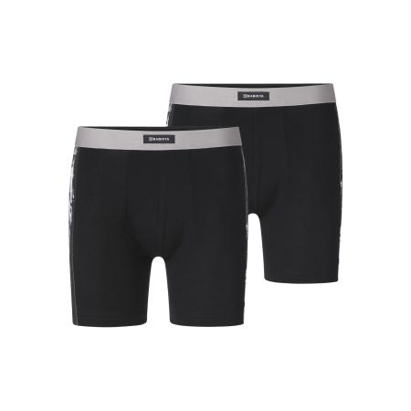 BABISTA Boxershorts zwart, Bedrukt