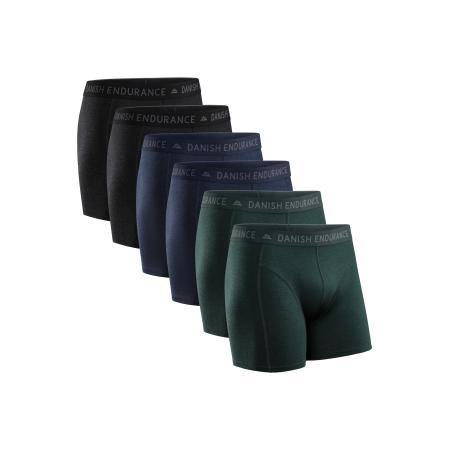 DANISH ENDURANCE DANISH ENDURANCE Boxershorts Classic Trunks navy / spar / zwart