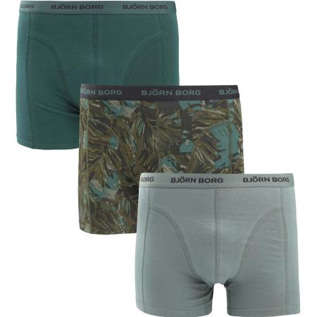 Bjorn Borg Boxers 3Pack Stretch Groen