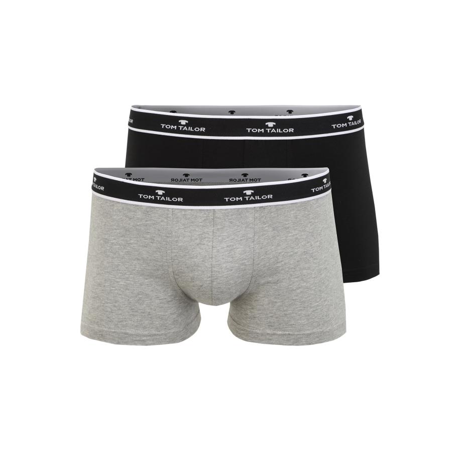 Tom Tailor TOM TAILOR Boxershorts grijs gemêleerd / zwart -
