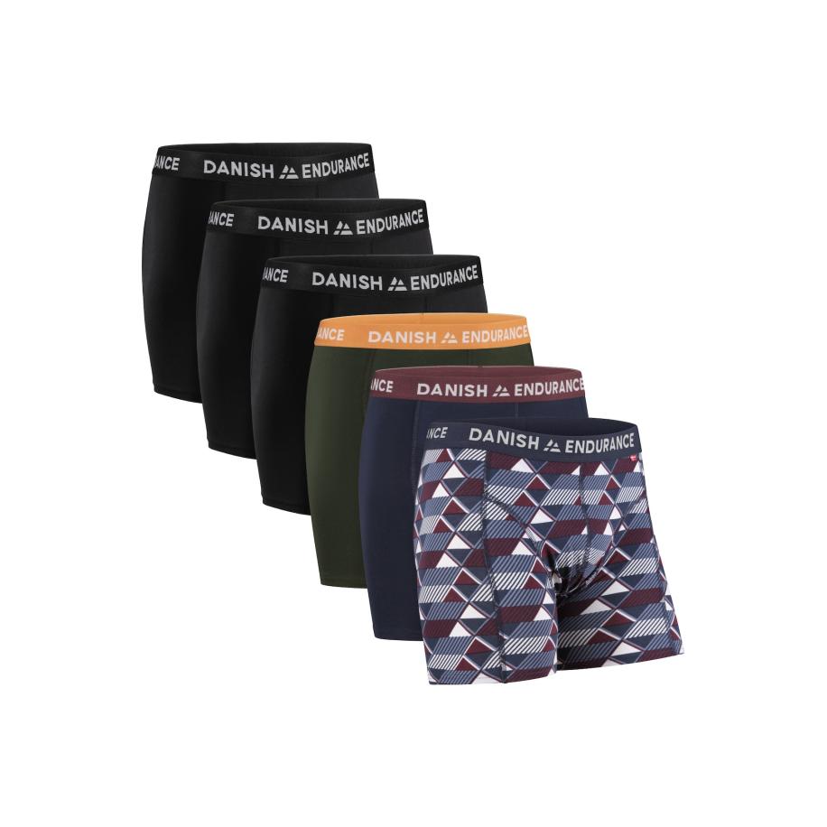 DANISH ENDURANCE DANISH ENDURANCE Boxershorts Classic Trunks marine / kaki / bordeaux / zwart / wit -