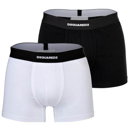 Dsquared2 DSQUARED2 Boxershorts zwart / wit