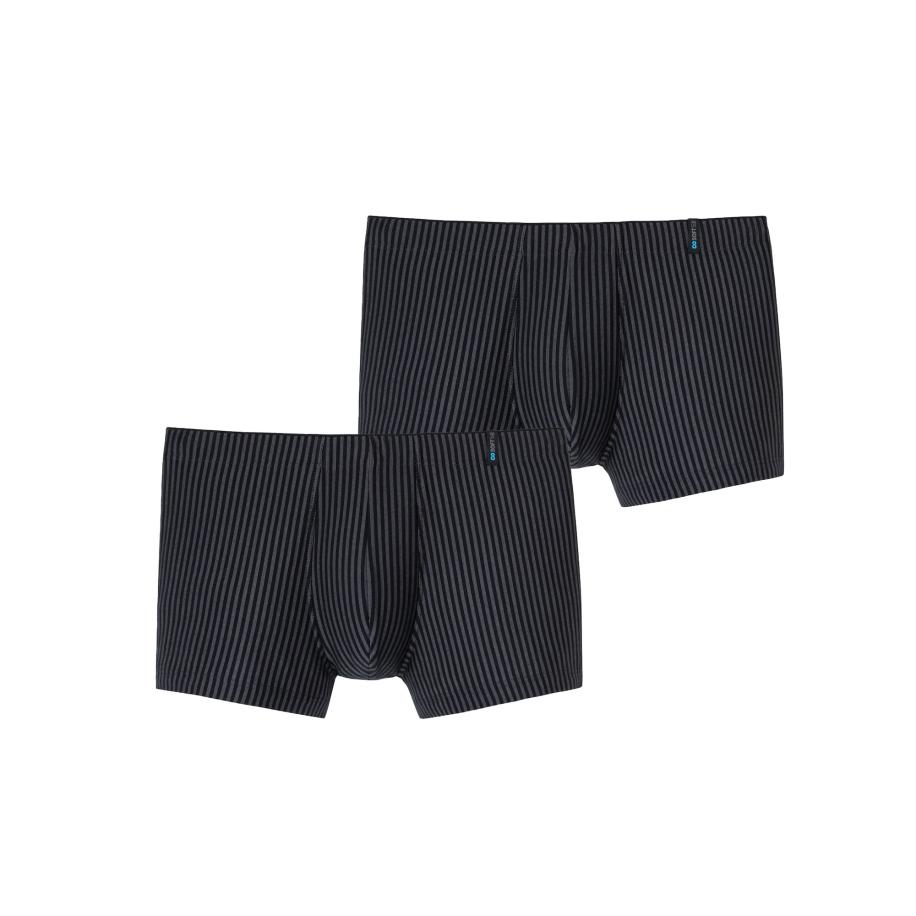 Schiesser SCHIESSER Boxershorts Long Life Soft blauw -