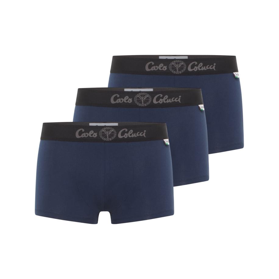 carlo colucci Carlo Colucci Boxershorts Ebensberger navy / grijs / zwart -