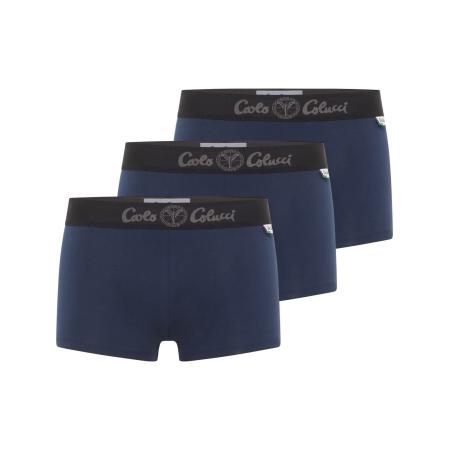 carlo colucci Carlo Colucci Boxershorts Ebensberger navy / grijs / zwart