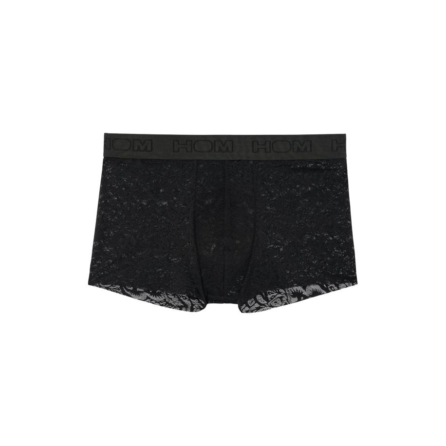 HOM HOM Boxershorts Free Cut Lace zwart -