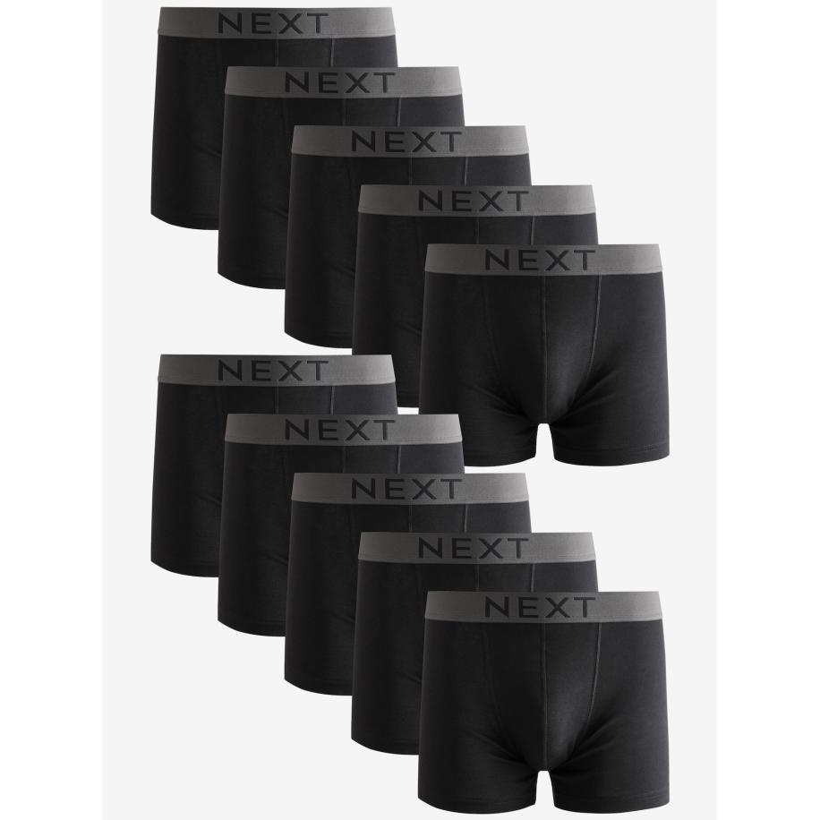 Next Next Boxershorts antraciet / zwart -