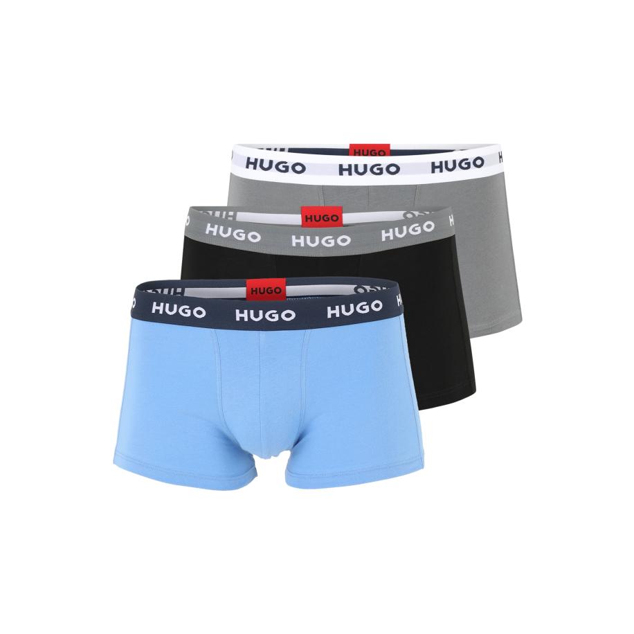 Hugo Boss HUGO Boxershorts lichtblauw / grijs / zwart / wit -