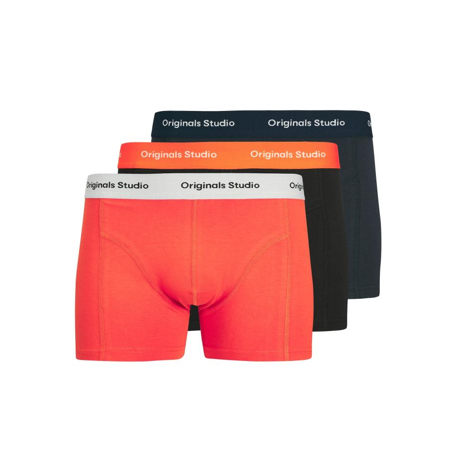 Jack & Jones JACK & JONES Boxershorts JACVestebro marine / grijs / zalm roze / zwart -