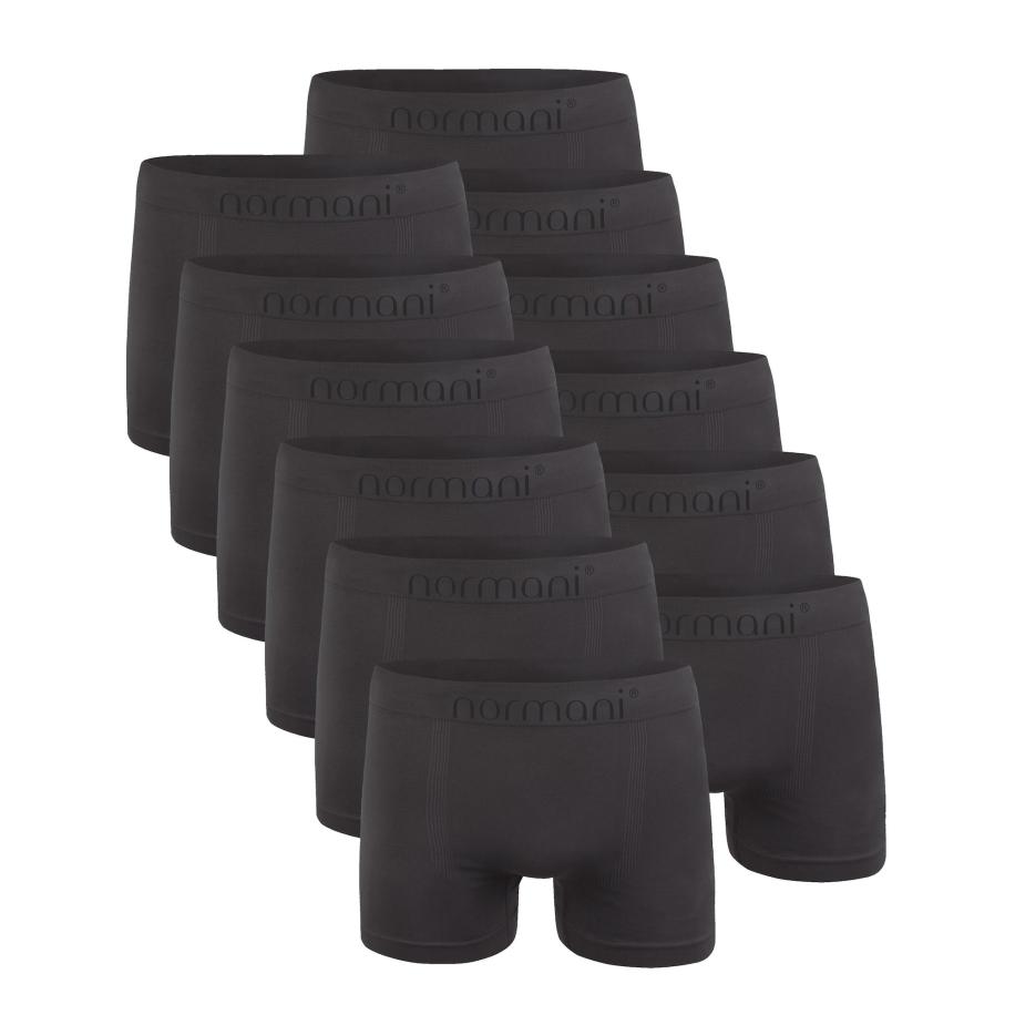 normani Boxershorts antraciet Grijs