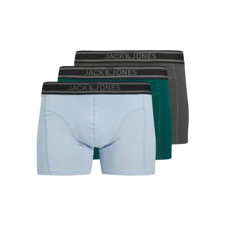 Jack & Jones JACK & JONES Boxershorts JACaiden lichtblauw / donkergrijs / smaragd