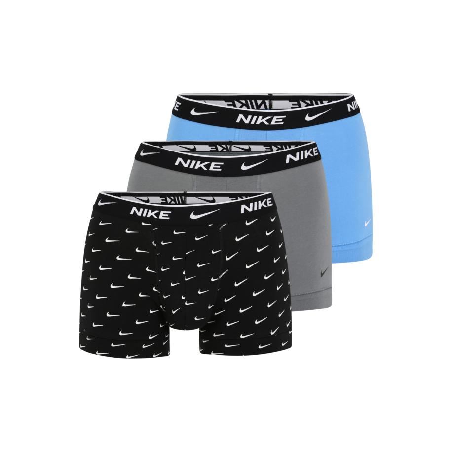 Nike NIKE Underwear Boxershorts azuur / donkergrijs / zwart / wit -
