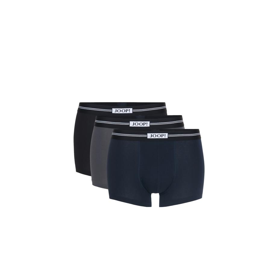 JOOP! JOOP! Boxershorts donkerblauw / antraciet / zwart -